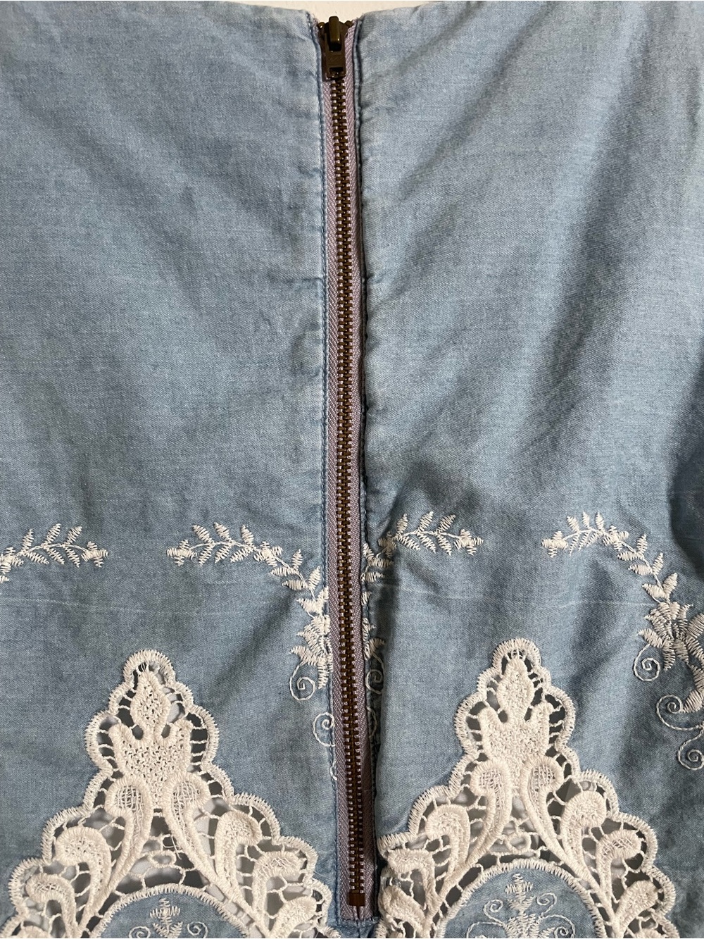 Maison Jules Provence Chambray Dress S - Picture 4 of 8